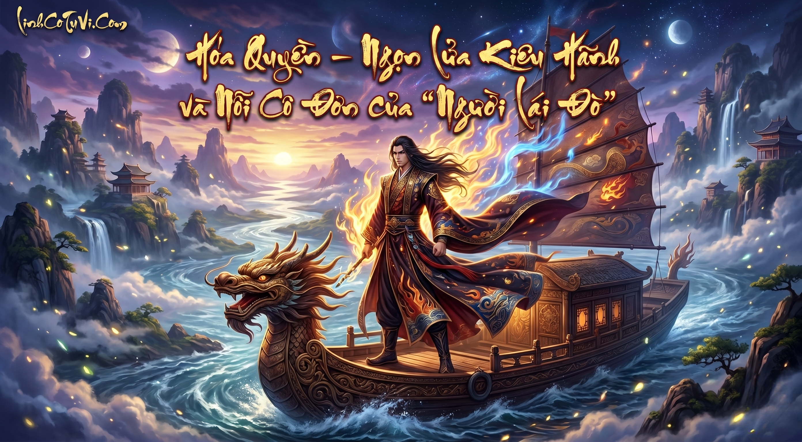 HÓA QUYỀN – NGỌN LỬA KIÊU HÃNH VÀ NỖI CÔ ĐƠN CỦA "NGƯỜI LÁI ĐÒ"