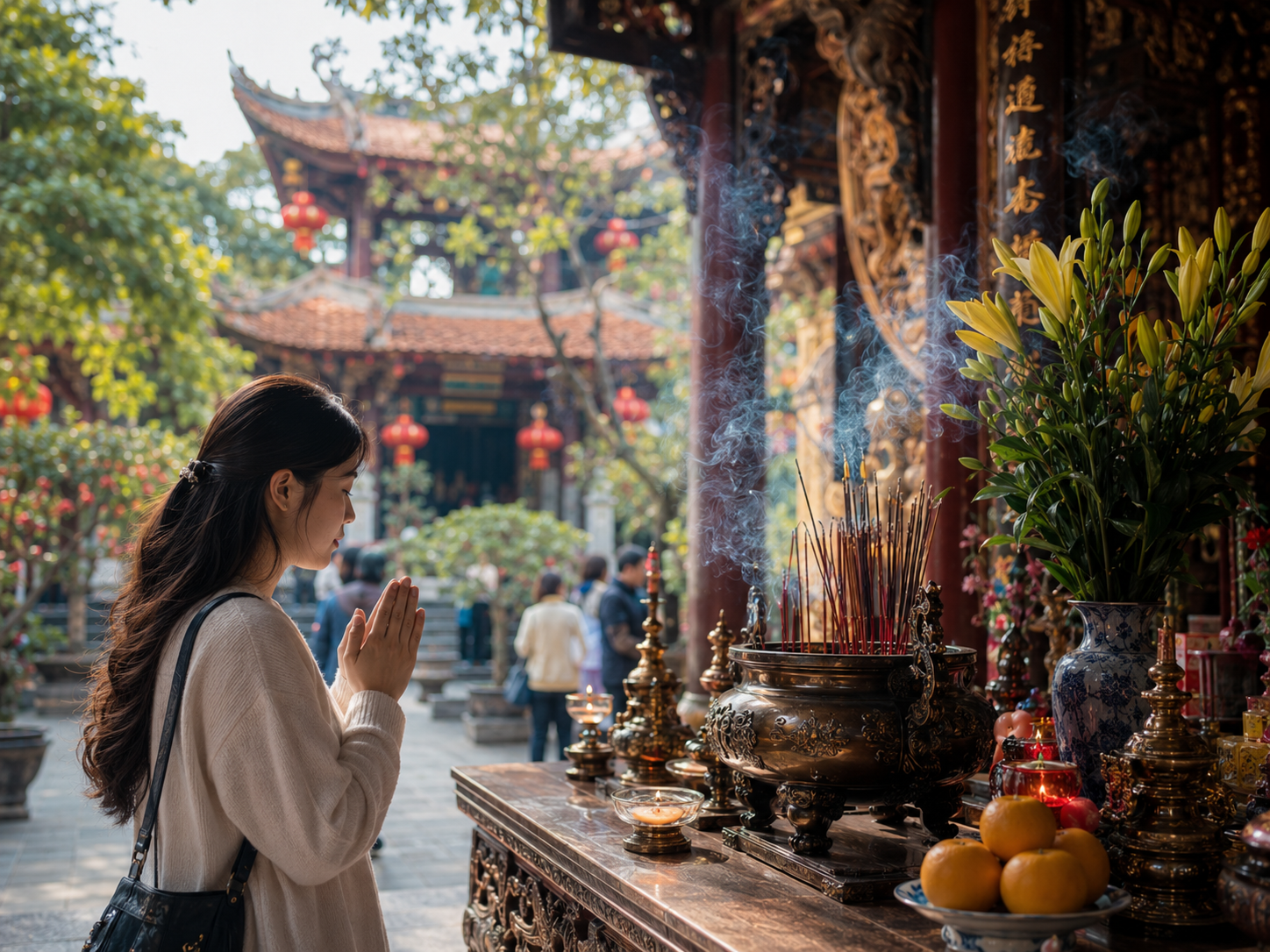 Đi chùa đầu năm nên cầu gì để lòng bình an hơn